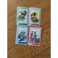 Доминика серия марок, кино