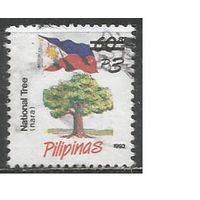 Филиппины. Национальный флаг. Надпечатка нового номинала. 2002г. Mi#3346.