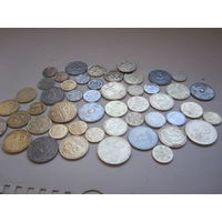 Монеты довоенной Украины 50шт. без повтора.