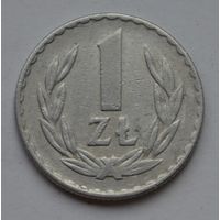 Польша, 1 злотый 1974 г.