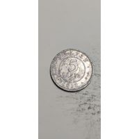 Белиз 5 цент 2018