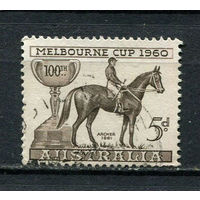 Австралия - 1960 - Кубок Мельбурна. Скаковая лошадь - [Mi. 307] - полная серия - 1 марка. Гашеная.  (LOT HB9)-T10P4