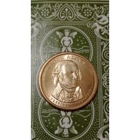 США 1 доллар 2007 D 2 президент Adams