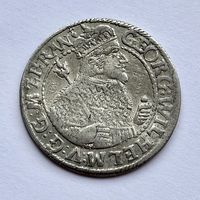 Монета СЕРЕБРО ПРУССИЯ ОРТ , 1/4 талера 1623 год ГЕОРГ ВИЛЬГЕЛЬМ ОТЛИЧНЫЙ