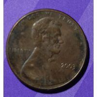 1 цент 2003 США
