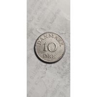 Дания 10 эре 1953