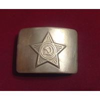 Пряжка солдата клеймо -М