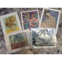 Картины выставочные Маттис, Ван Гог, Пикассо. Издание Франция