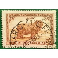 Аргентина 1935. Мериносовая овца. Производство шерсти