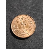 Австрия 1 евроцент 2010