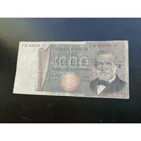 Италия 1000 лир 1969