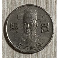 Монета 100 вон 1973 год. Южная Корея. Адмирал Ли Сунсин