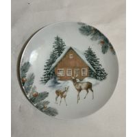 Тарелка декоративная  "Лесная сказка" 200 мм. ДФЗ