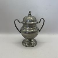 Сахарница оловянная. Италия. Арт 3234