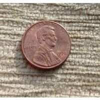 Werty71 США 1 цент 1998 D