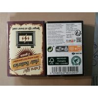 Спички, спичечные коробки 5 х 3.5 х 1.2 см, авто