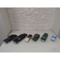 Лот из шести моделей