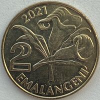 Эсватини (Свазиленд) 2 эмалангени 2021 г.