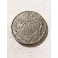 Австрия 20 геллер 1895