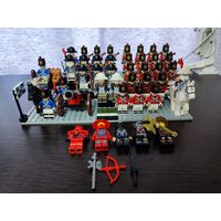 Фигурки лего конструктор lego аналог солдатики аксессуары детали пушки конь Ниндзяго Ninjago набор