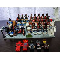 Минифигурки лего конструктор lego аналог солдатики аксессуары детали пушки конь Ниндзяго Ninjago набор человечки