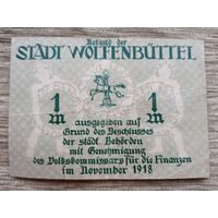 Werty71 Германия 1 марка 1918 Wolfenbuttel Вольфенбюттель банкнота