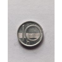 Чехия. 10 геллеров 2000 года. (4).