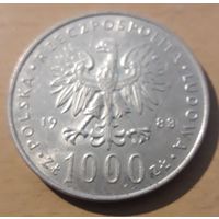 1000 злотых 1983 года Ян Павел 2