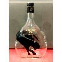 Бутылка * Коньяк * MEUKOW VS * МЕУКОВ * Франция * 1 литр * Высота 26.5 см * Ширина 16 см