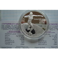 20 рублей 2003 г. Олимпийские игры 2004г. Метание ядра с рубля