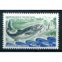 Франция - 1972г. - фауна, охрана природы - 1 марка - полная серия, MH [Mi 1794]. #2-Fr-41-A-1