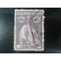 Мозамбик, колония Португалии, 1913. Стандарт. Богиня Церера