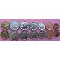 Фиджи. набор 7 монет 1, 2, 5, 10, 20, 50 центов 1 доллар 2001-2010 года