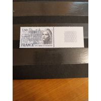 1980 Франция Марианна архитектура чистая MNH** с полем выпускалась одиночкой (4-12)