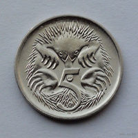 Австралия 5 центов, 1989