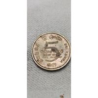 Шри Ланка 5 рупе 2009