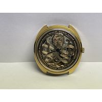 Часы скелетон Кракен,ручная работа.Старт с рубля