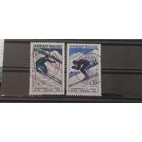 РАСПРОДАЖА ФРАНЦИЯ 1962г. Полная серия. Гаш.