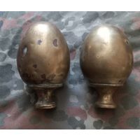 Навершие от кровати старое бронза 2 шт.