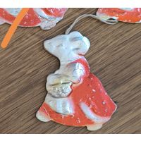 Ёлочные игрушки СССР картонаж