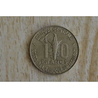 Западная Африка 10 франков 1982 с 1 руб