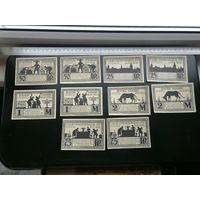 Германия-нотгельд 75 50 25 пфеннигов 1 2 марки  Paderborn