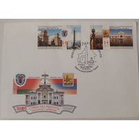 Конверт первого дня гашения "Совместный выпуск Беларуси и Армении"