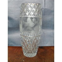 Ваза,хрусталь.24Х10 см.