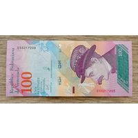 Werty71 Венесуэла 100 боливаров 2018 UNC банкнота