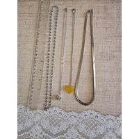 Лот цепчек с подвесками