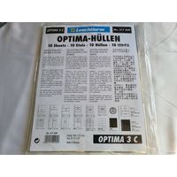 Leuchtturm C1 Optima Листы для банкнот на 1 ячейку! Целая пачка 10 шт! Германия, Лёйхтурм, Leuchtturm! ВОЗМОЖЕН ОБМЕН!
