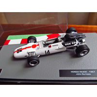 Модель автомобиля 1-43 Фомула 1 Formula 1 F1 Honda RA300 1967 John Surtees В комплекте модель, бокс, журнал Состояние модель как новая журнал отличное