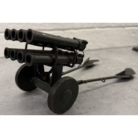 Пушка металлическая. Система залпового огня. СССР. Распродажа коллекции!!!