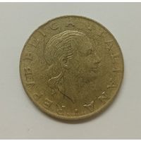 Италия 200 лир, 1992  год .Выставка марок в Генуе